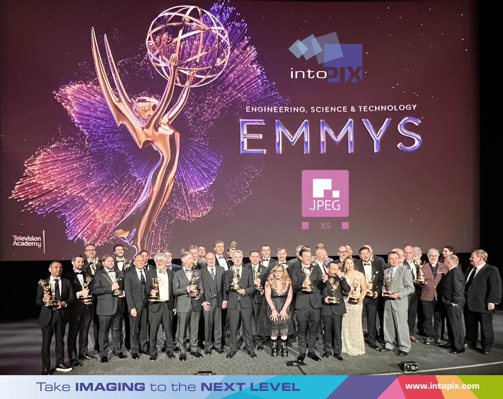 Belgian Innovation Honored In Hollywood: IntoPIX Wins Second Emmy® Award For JPEG XS Video Technology